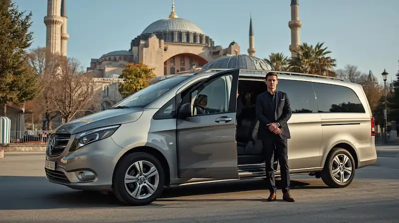 Mercedes Vito luxury van for premium transportation services in Istanbul
